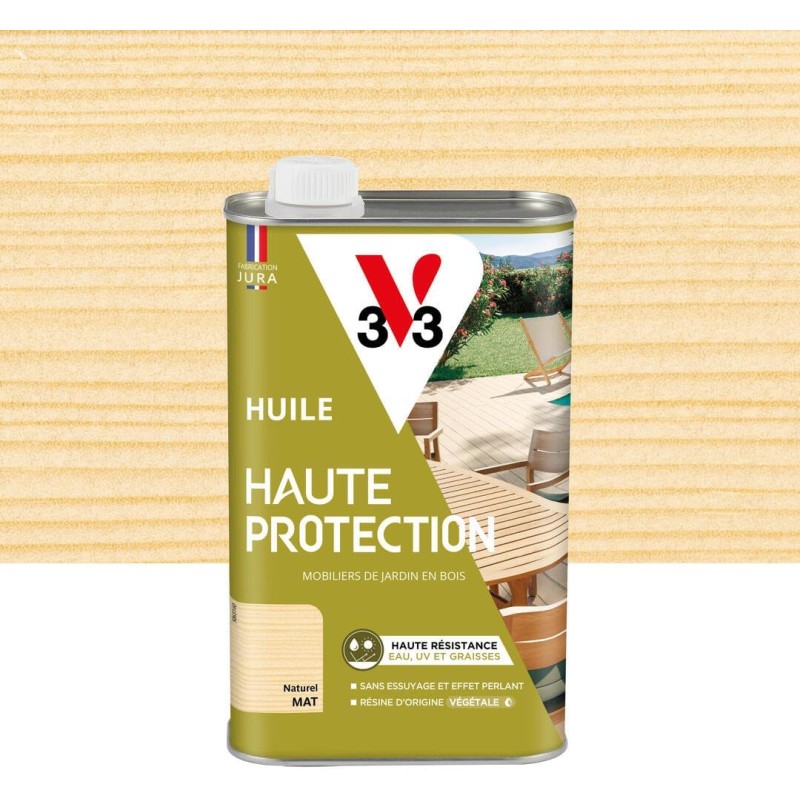 HUILE MOBILIER DE JARDIN TENUE EXTREME