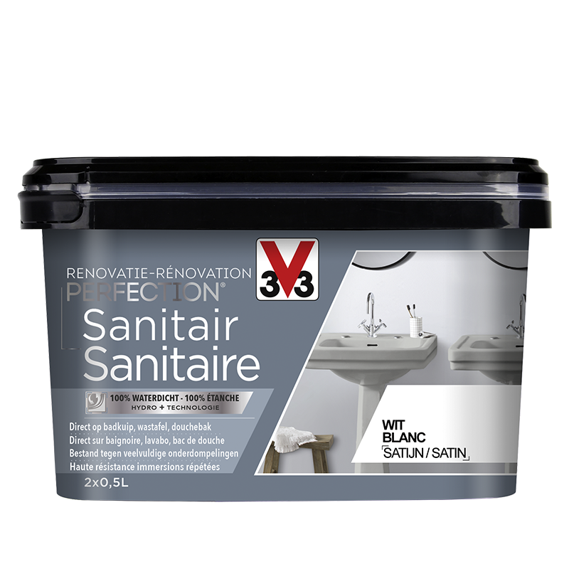 V33 SANITARY PERFECTION BATH RENOVATION KIT 2X0.5L
