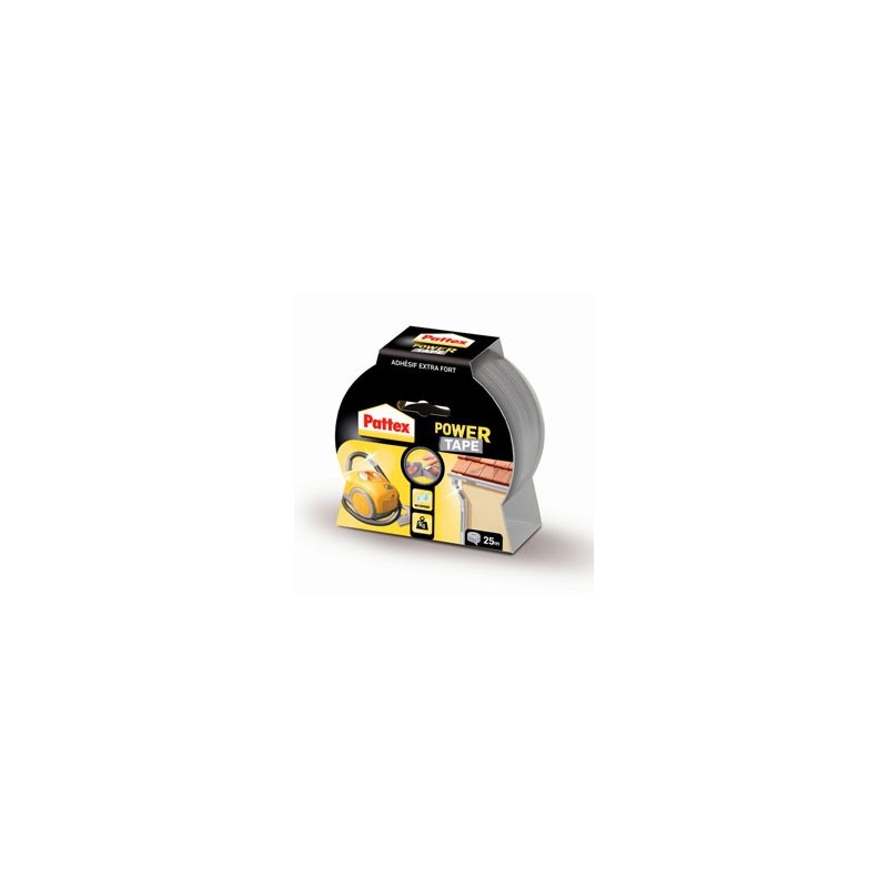 POWER TAPE GRIS 25M
