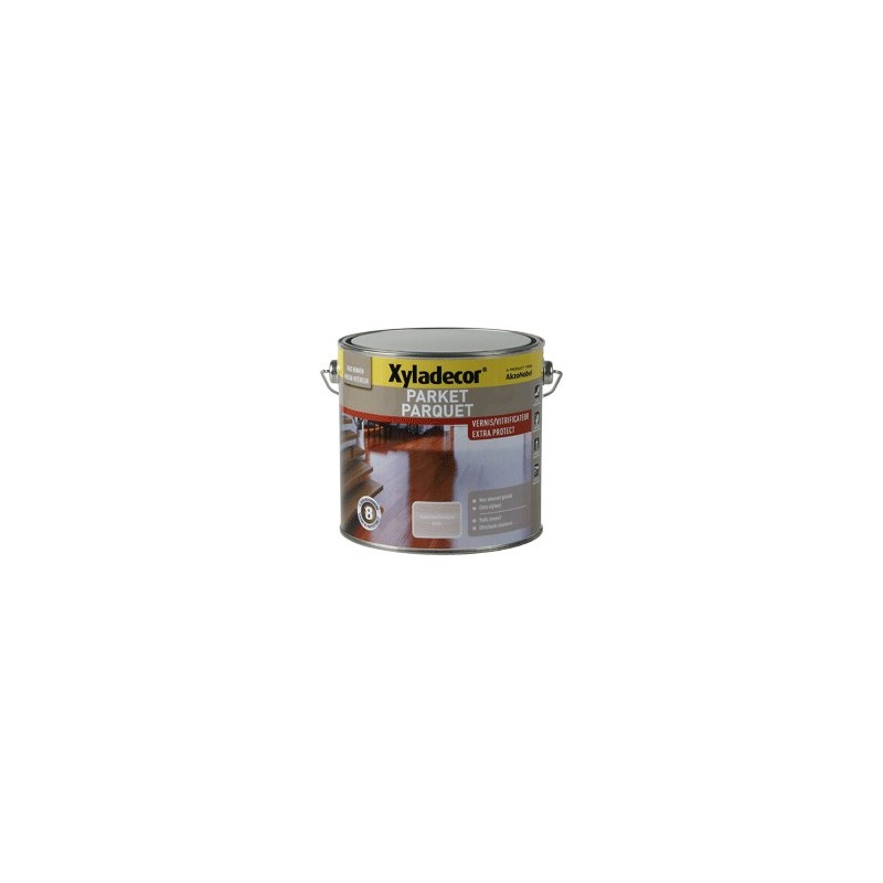 XYLADECOR PARKET VERZILVER EXTRA BESCHERMING SATIJN