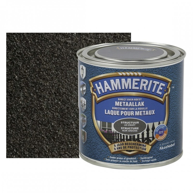 HAMMERITE LACQUER STRUCTURE BLACK