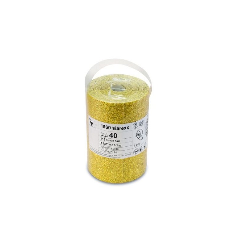SIA Abrasive Paper Roll 115 mm x 5 m