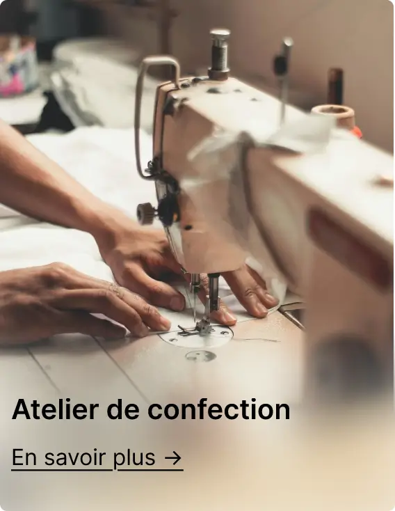 Service atelier de confection